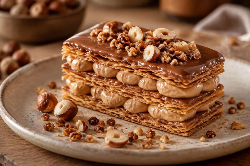 découvrez une recette de croustillant au praliné irrésistible, avec des astuces simples pour obtenir une texture parfaitement croquante et gourmande.