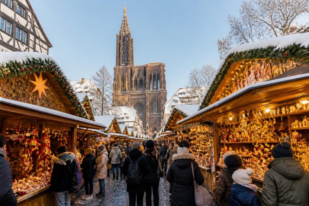 découvrez tout ce qu'il faut savoir sur le marché de noël de strasbourg 2024 : dates d'ouverture, horaires, conseils pratiques et astuces pour profiter pleinement de votre visite.