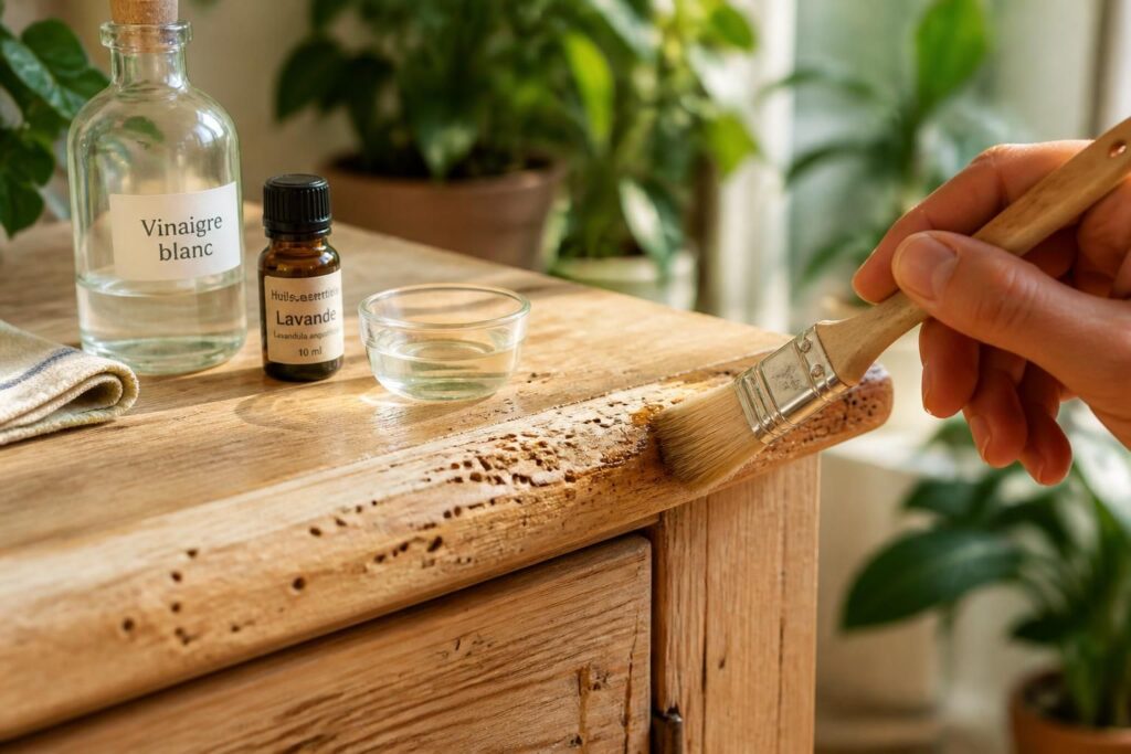 apprenez à traiter la vrillette du bois naturellement pour protéger efficacement vos meubles tout en respectant l'environnement.