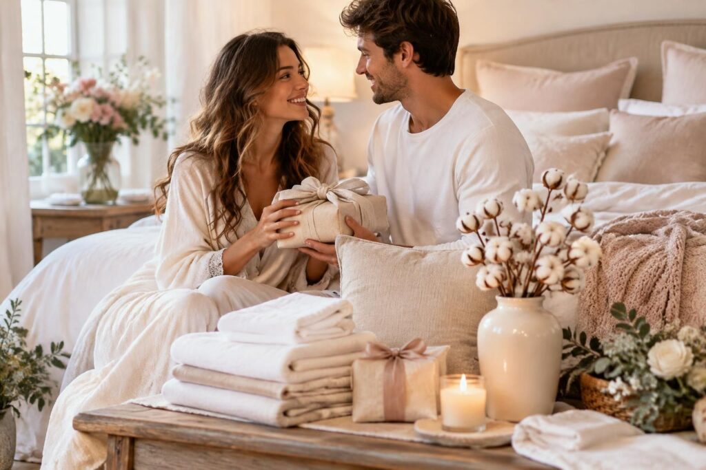 Noces de coton : signification et idées de cadeaux pour 2 ans de mariage