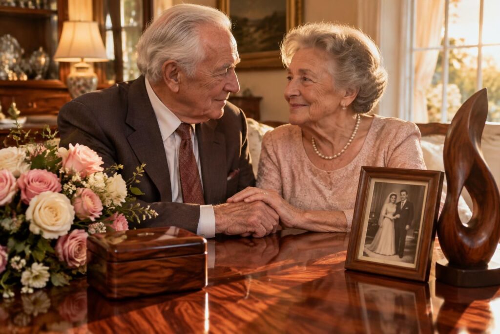 Noces de palissandre : 65 ans de mariage et idées de cadeaux